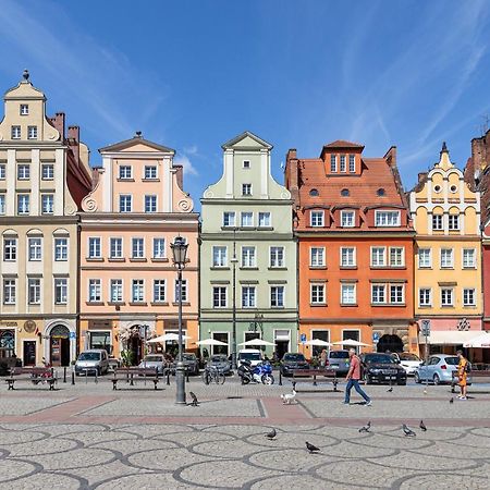 Prywatne Studio Dla 4 Osob Z Widokiem Na Rynek I Plac Solny! Wrocław Kültér fotó
