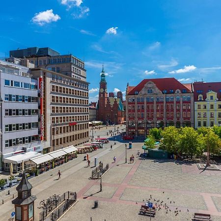 Prywatne Studio Dla 4 Osob Z Widokiem Na Rynek I Plac Solny! Wrocław Kültér fotó